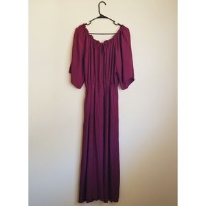 Dance&Marvel Burgundy Maxi Dress